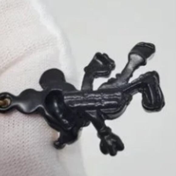 Vintage Disney Mickey 1960 Hand-Painted Plastic Necklace - Picture 9 of 10